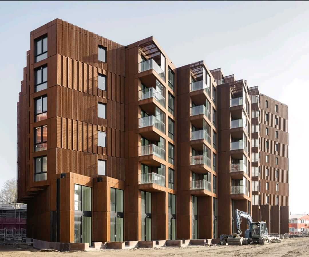Cortensteel DC in project overzicht