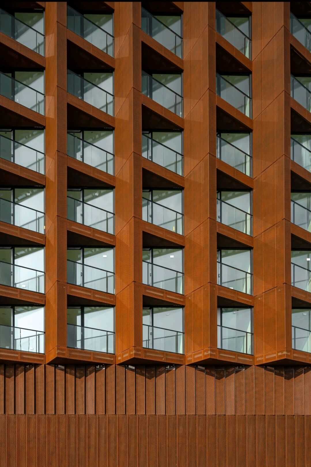 Cortensteel DC in project detailbeeld