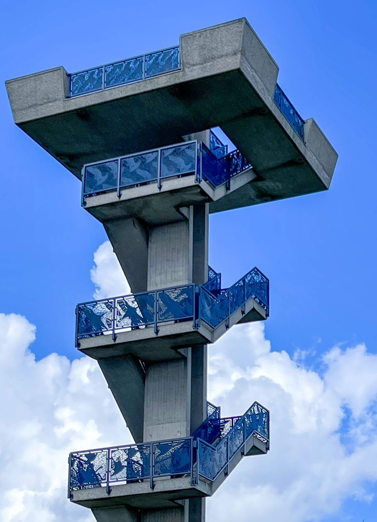 Uitkijktoren Krammersluizen bovenzijde